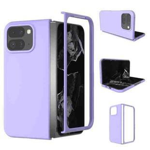 For Google Pixel 9 Pro Fold Skin Feel PC Phone Case(Purple)