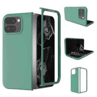 For Google Pixel 9 Pro Fold Skin Feel PC Phone Case(Deep Green)