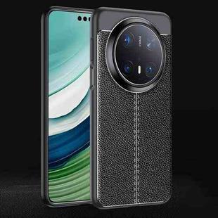 For Huawei Mate 70 Pro / 70 Pro+ Litchi Texture TPU Shockproof Phone Case(Black)