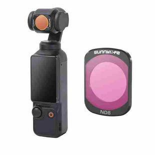 For DJI Osmo Pocket 3 Sunnylife Camera Lens Filter, Filter:ND8