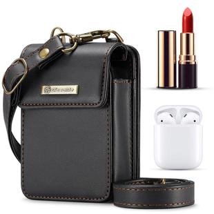 CaseMe Me50 Mini Universal Bag for Apple and Samsung Headphones + Lipstick(Black)