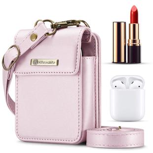 CaseMe Me50 Mini Universal Bag for Apple and Samsung Headphones + Lipstick(Pink)