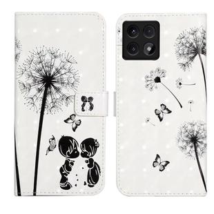 For Xiaomi 14T Oil Embossed 3D Drawing Leather Phone Case(Couple Dandelion)