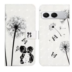 For OnePlus Nord 4 Oil Embossed 3D Drawing Leather Phone Case(Couple Dandelion)