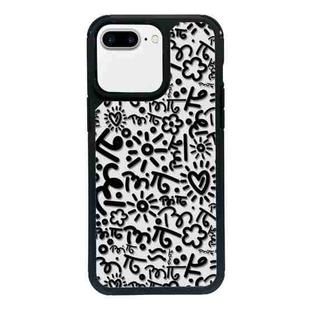 For iPhone 7 Plus / 8 Plus Exclusive Design Style PC Full Coverage Pattern Phone Case(Geometric A)