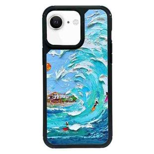 For iPhone 7 / 8 / SE 2020 2022 Exclusive Design Style PC Full Coverage Pattern Phone Case(Ocean Surfing)