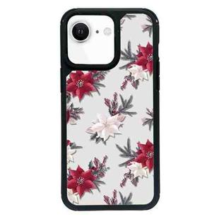 For iPhone 7 / 8 / SE 2020 2022 Exclusive Design Style PC Full Coverage Pattern Phone Case(Red Flower)