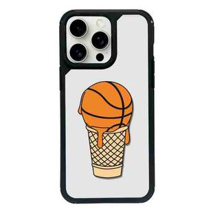 For iPhone 15 Pro Max Exclusive Design Style PC Full Coverage Pattern Phone Case(Ice Cream)