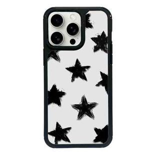 For iPhone 15 Pro Max Exclusive Design Style PC Full Coverage Pattern Phone Case(Star)