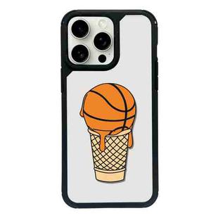 For iPhone 15 Pro Exclusive Design Style PC Full Coverage Pattern Phone Case(Ice Cream)