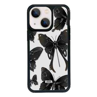 For iPhone 15 Exclusive Design Style PC Full Coverage Pattern Phone Case(Butterfly)