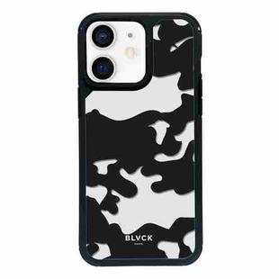 For iPhone 12 Exclusive Design Style PC Full Coverage Pattern Phone Case(Waves)