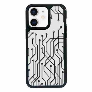 For iPhone 11 Exclusive Design Style PC Full Coverage Pattern Phone Case(US Geometric A)