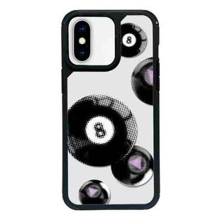 For iPhone X / XS Exclusive Design Style PC Full Coverage Pattern Phone Case(Lucky Number)