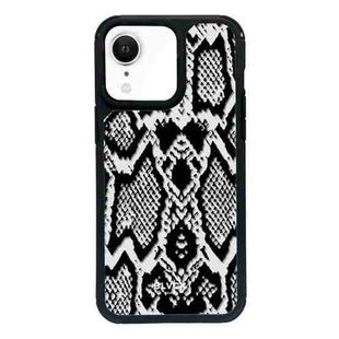 For iPhone XR Exclusive Design Style PC Full Coverage Pattern Phone Case(Snake Pattern)