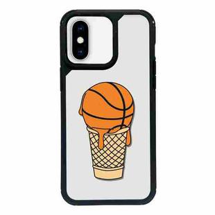 For iPhone XS Max Exclusive Design Style PC Full Coverage Pattern Phone Case(Ice Cream)