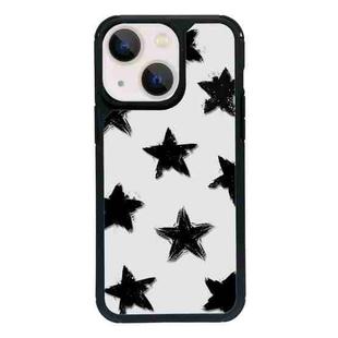 For iPhone 13 mini Exclusive Design Style PC Full Coverage Pattern Phone Case(Star)