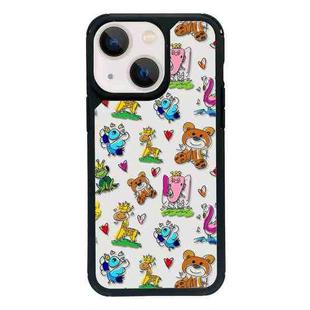 For iPhone 13 mini Exclusive Design Style PC Full Coverage Pattern Phone Case(Little Bear)