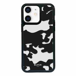 For iPhone 12 mini Exclusive Design Style PC Full Coverage Pattern Phone Case(Waves)