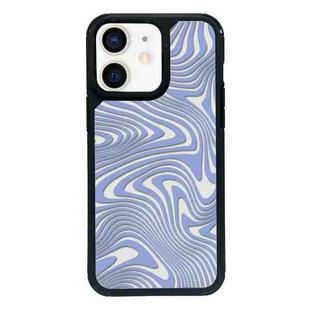 For iPhone 12 mini Exclusive Design Style PC Full Coverage Pattern Phone Case(US Geometric C)