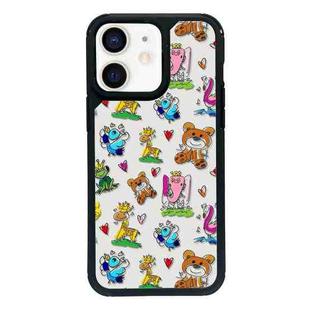 For iPhone 12 mini Exclusive Design Style PC Full Coverage Pattern Phone Case(Little Bear)