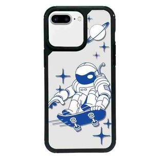 For iPhone 7 Plus / 8 Plus Exclusive Design Style PC Full Coverage Pattern Phone Case(Astronaut B)