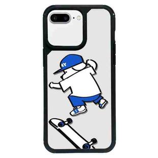 For iPhone 7 Plus / 8 Plus Exclusive Design Style PC Full Coverage Pattern Phone Case(Sports Dog A)