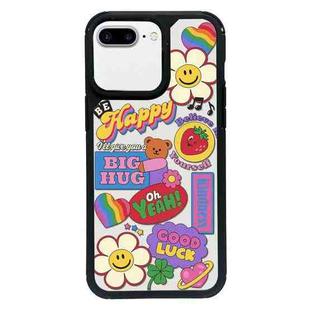 For iPhone 7 Plus / 8 Plus Exclusive Design Style PC Full Coverage Pattern Phone Case(Happy Travel A)