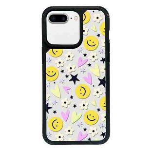 For iPhone 7 Plus / 8 Plus Exclusive Design Style PC Full Coverage Pattern Phone Case(Smiley Face B)