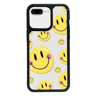 For iPhone 7 Plus / 8 Plus Exclusive Design Style PC Full Coverage Pattern Phone Case(Smiley Face C)