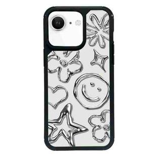 For iPhone 7 / 8 / SE 2020 2022 Exclusive Design Style PC Full Coverage Pattern Phone Case(Metal Smile)