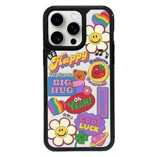 For iPhone 15 Pro Max Exclusive Design Style PC Full Coverage Pattern Phone Case(Happy Travel A)