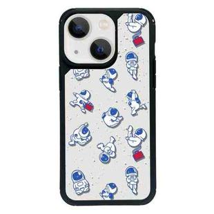 For iPhone 15 Plus Exclusive Design Style PC Full Coverage Pattern Phone Case(Astronaut C)