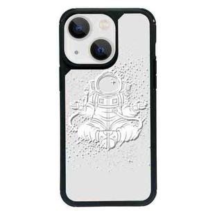 For iPhone 13 Exclusive Design Style PC Full Coverage Pattern Phone Case(Astronaut A)