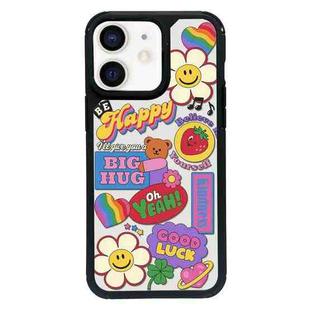 For iPhone 12 Exclusive Design Style PC Full Coverage Pattern Phone Case(Happy Travel A)