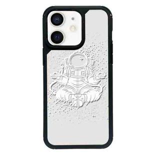 For iPhone 11 Exclusive Design Style PC Full Coverage Pattern Phone Case(Astronaut A)