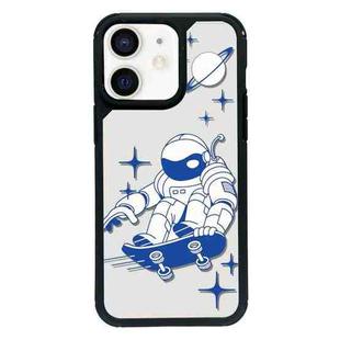 For iPhone 11 Exclusive Design Style PC Full Coverage Pattern Phone Case(Astronaut B)