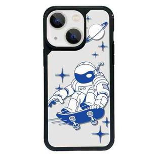 For iPhone 13 mini Exclusive Design Style PC Full Coverage Pattern Phone Case(Astronaut B)