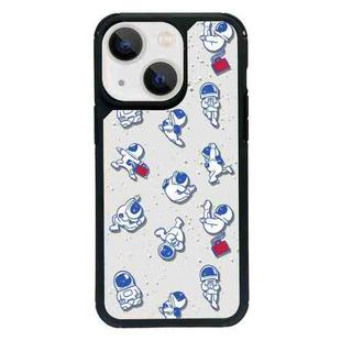 For iPhone 13 mini Exclusive Design Style PC Full Coverage Pattern Phone Case(Astronaut C)