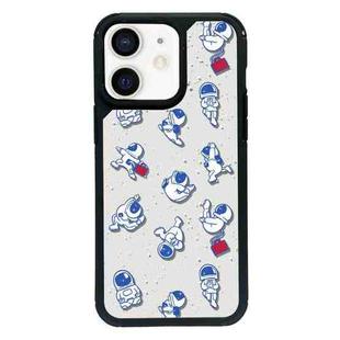 For iPhone 12 mini Exclusive Design Style PC Full Coverage Pattern Phone Case(Astronaut C)