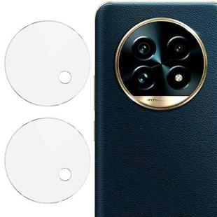 For Realme 13 Pro+ Global 2 PCS/Set IMAK HD Glass Rear Camera Lens Film