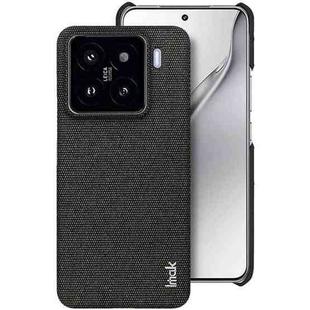 For Xiaomi 15 imak Ruiyi Series Cloth Texture PU + PC Phone Case(Black)