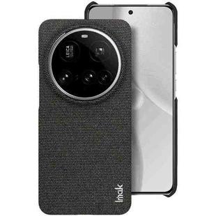 For Xiaomi 15 Ultra imak Ruiyi Series Cloth Texture PU + PC Phone Case(Black)