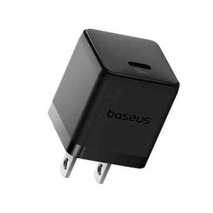 Baseus 1C 20W Type-C Palm Fast Charger, Plug:US Plug(Black)