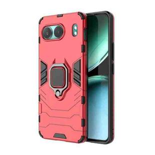 For OnePlus Nord 4 5G Global Magnetic Ring Holder PC + TPU Phone Case(Red)