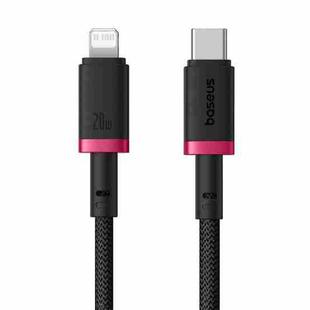 Baseus Dura Series USB-C / Type-C to 8 Pin 20W Fast Charging Cable, Length:2m(Red Black)