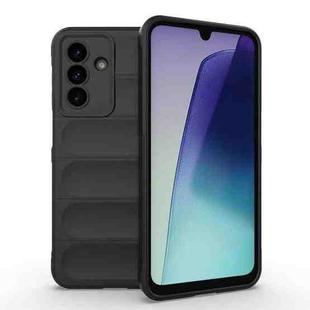 For Samsung Galaxy A17 5G Magic Shield TPU + Flannel Phone Case(Black)