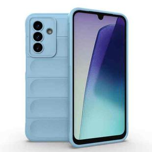 For Samsung Galaxy A17 5G Magic Shield TPU + Flannel Phone Case(Light Blue)