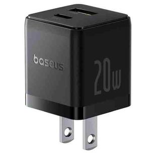 Baseus PD20W USB, USB-C / Type-C Fast Charger, Plug Type:US Plug(Black)