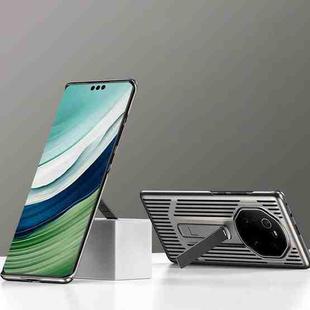 For Huawei Mate 40 Pro Extraordinary Cooling Holder Phone Case(Titanium)